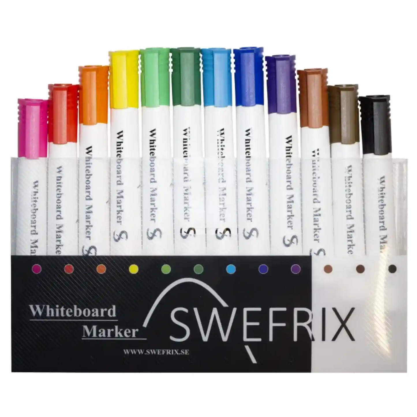 Whiteboardpennor 12-pack